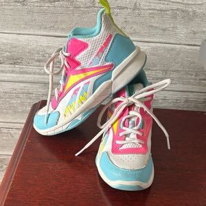 Reebok Kids Athletic Sneakers size 12 - Pink & Light Blue